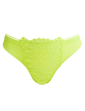 Chiloți Tanga FIGLEAVES, verde