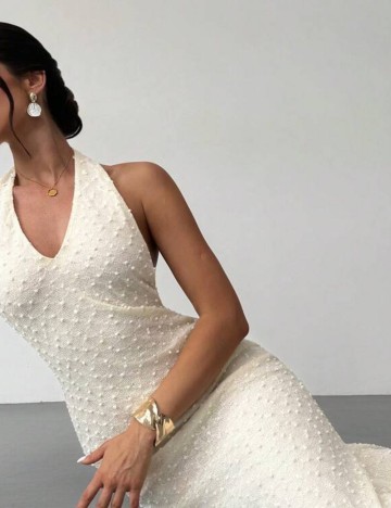 Rochie midi Shein, galben