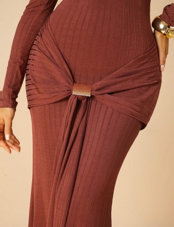 Rochie maxi Shein, maro