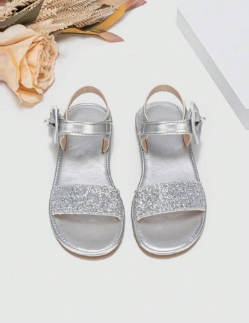 Sandale Shein, argintiu
