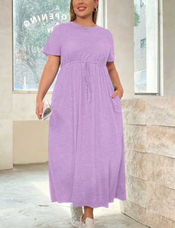Rochie maxi Shein Curve+, mov