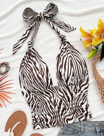 Top Shein, mix culori