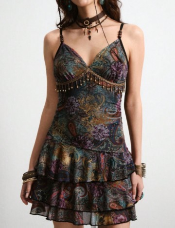 Rochie mini Shein Romwe, mix culori