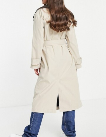 Trench ASOS, crem