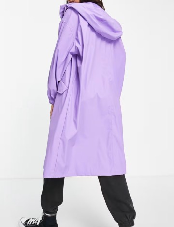 Jachetă de ploaie ASOS, mov