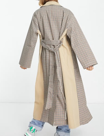 Trench ASOS, mix culori