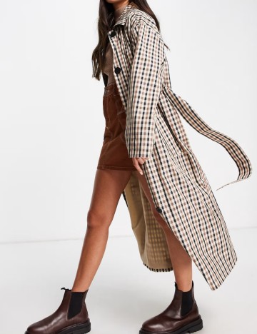 Trench ASOS, mix culori