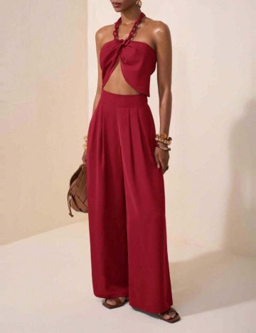 Compleu Shein, vișiniu