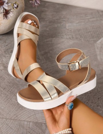 Sandale Shein, mix culori