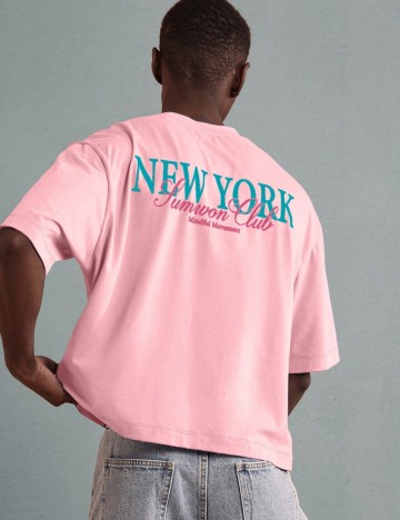 Tricou Shein SUMWON, roz