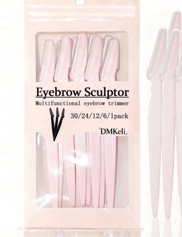 Set lame faciale Shein, roz