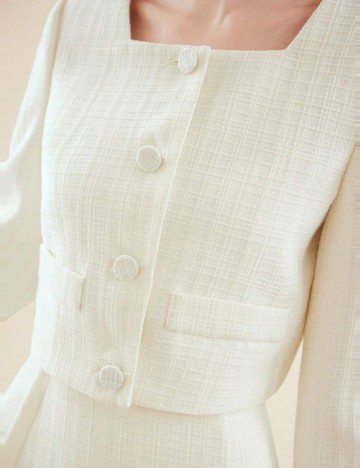 Sacou MOTF by Shein, crem