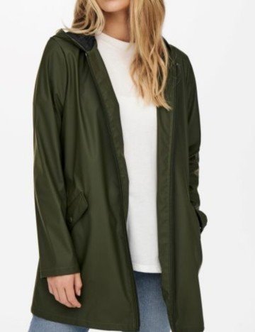 Jachetă de ploaie Jdy, kaki