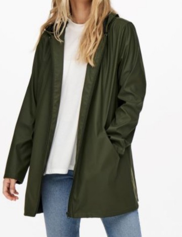 Jachetă de ploaie Jdy, kaki