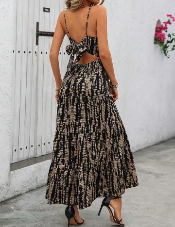 Rochie maxi Shein, mix culori