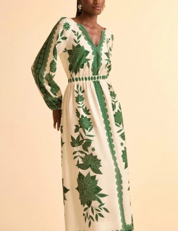 Rochie maxi Shein, mix culori