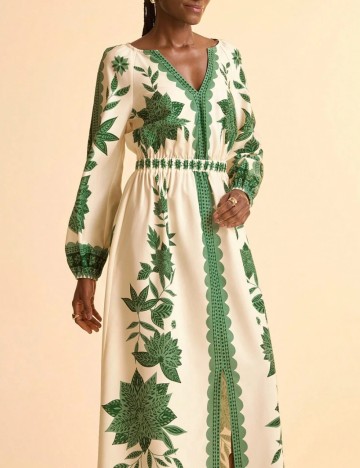 Rochie maxi Shein, mix culori