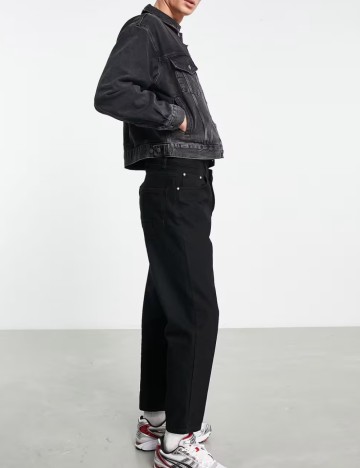 Geacă de blugi ASOS, negru