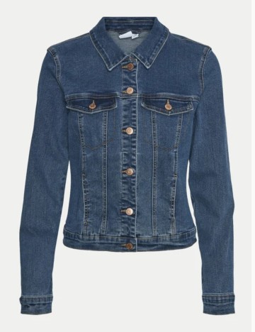 Jachetă De Blugi Vero Moda, albastru