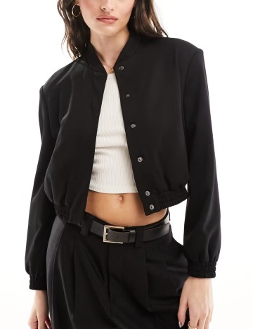 Jachetă ASOS, negru