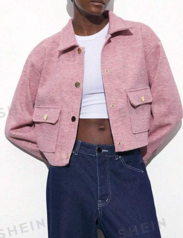Jachetă Shein, roz