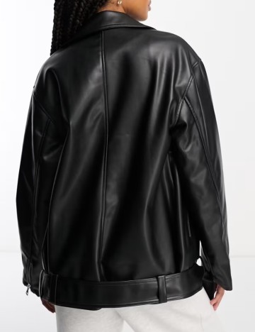 Jachetă ASOS, negru