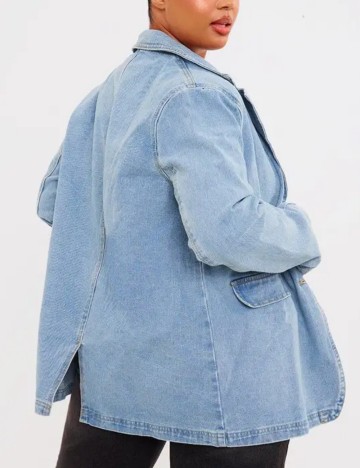 Sacou de blugi PRETTYLITTLETHING, albastru