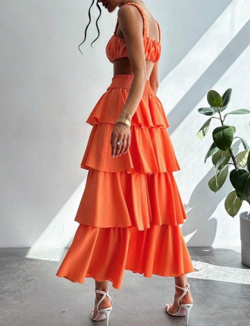 Compleu Shein, portocaliu