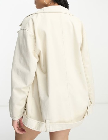Jachetă ASOS, crem