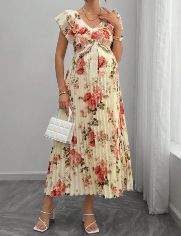 Rochie midi Shein, mix culori