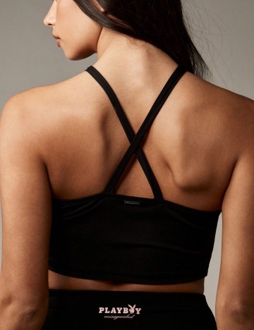 Top Shein Missguided, negru