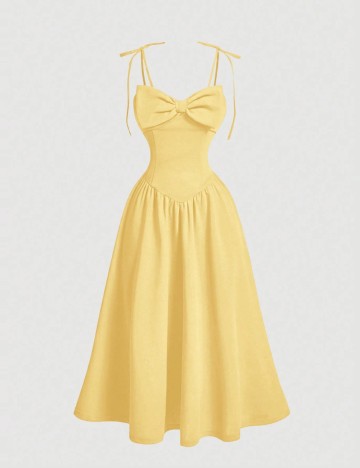 Rochie maxi Shein, galben