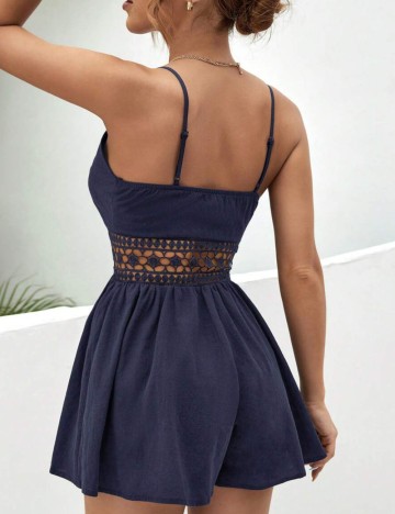 Salopetă scurtă Shein, albastru