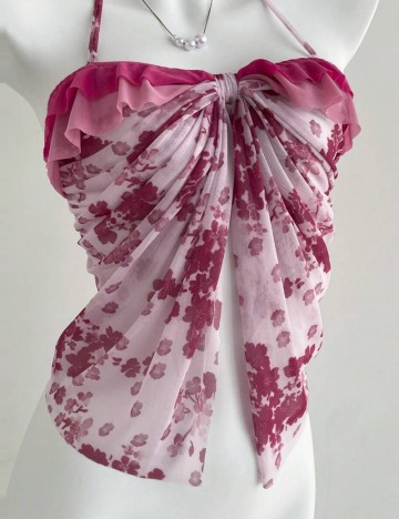 Top Shein, mix culori