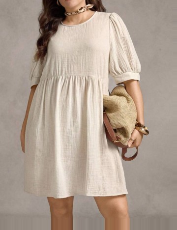 Rochie mini Shein, bej