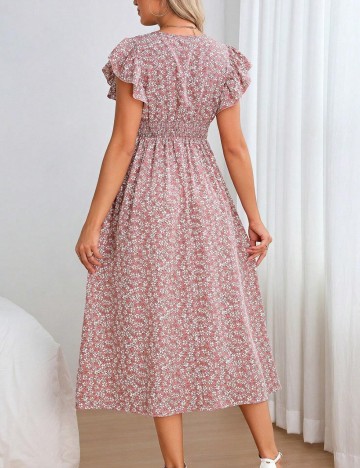 Rochie maxi Shein, roz