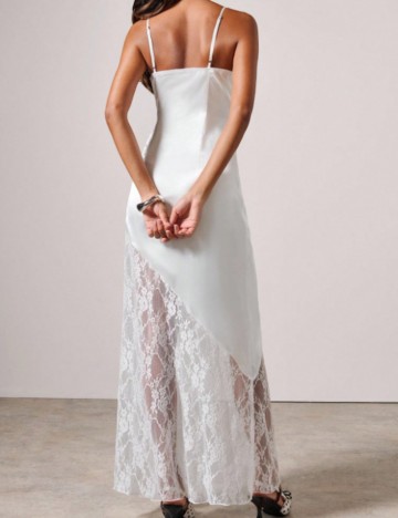 Rochie maxi Shein, alb