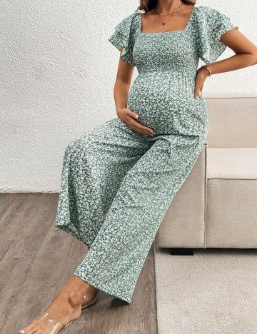 Salopetă lungă Shein, verde