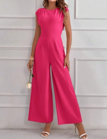 Salopetă lungă Shein, roz