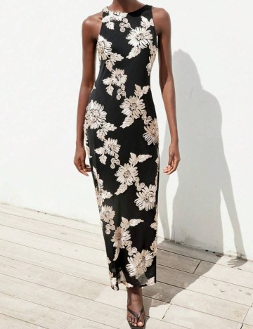 Rochie maxi Shein Aveloria, mix culori