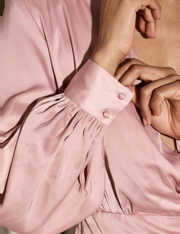 Rochie midi Shein, roz