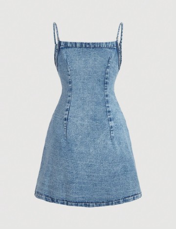 Rochie de blugi Shein, albastru