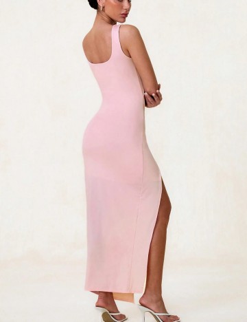 Rochie maxi Shein, roz