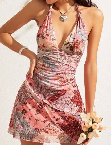 Rochie mini Shein, mix culori