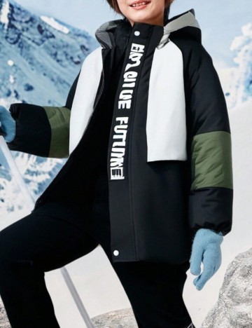 Geaca Shein, mix culori