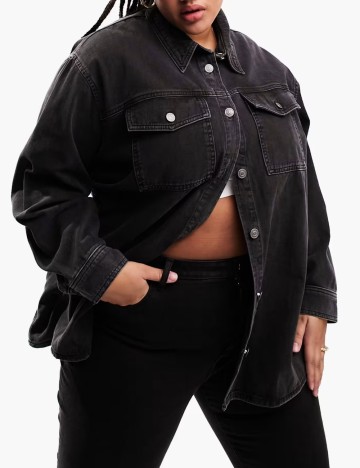 Jachetă De Blugi ASOS, negru