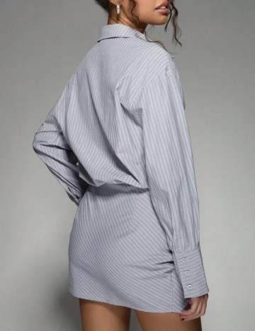 Rochie tip cămașă Shein Missguided, mix culori