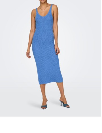 Rochie tricotată Only, albastru