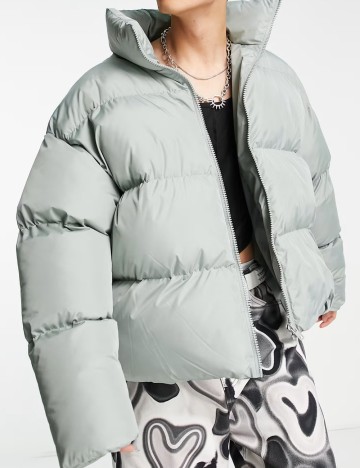 Geacă Collusion, verde prafuit