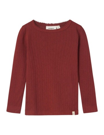 Bluză Lil Atelier, cărămiziu